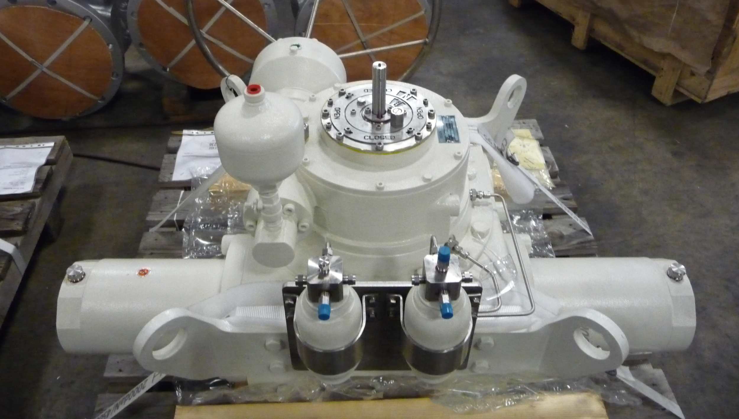 Subsea actuator control assembly